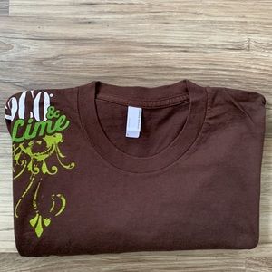 American Apparel Soco & Lime Shirt Southern Comfort Whiskey AmericanApparel L LG